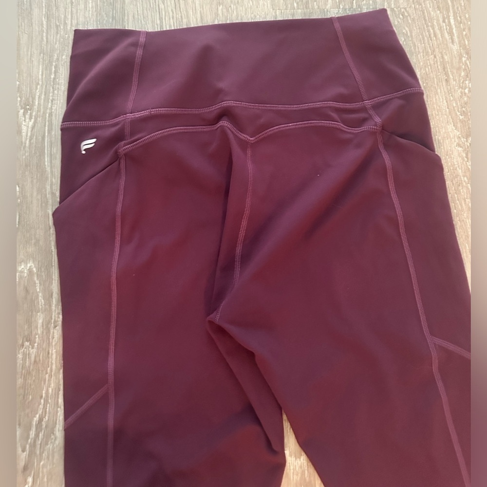 Fabletics Burgundy Full length Legging - Medium - Picture 6 of 14